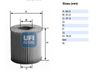 Фото фильтр масляный (корпус MANN HUMMEL) Ufi 2504900 Ufi