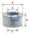 Фото Фильтр воздушный SAAB 9-5 2.0T-3.0T Ufi 2735400 Ufi