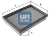Фото фильтр воздушный!\ Peugeot 207/308 1.6 07> Ufi 3036800 Ufi