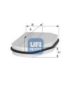 Фото UFI Фильтр салонный 53.007.00 Ufi 5300700 Ufi