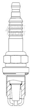 Фото Свечи зажигания для а/м Mercedes-Benz C W202 (93-) 1.8i/E W210 (95-) 2 Startvolt VSP0029 Startvolt