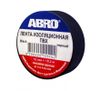 Фото Изолента 19мм*18,2м ABRO ПВХ черная Abro ET91220BLKR Abro