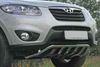 Фото Решетка передняя мини d 42 с защитой из профильной трубы "Hyundai Santa Fe" 2010- Союз-96 HYSF571147 Союз-96
