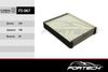 Фото FS-067 Фильтр салонный стандартный FORTECH Fortech FS067 Fortech