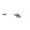 Фото Ремень поликлиновой 4pk850 (Ремень поликлиновой 4p Gates 4PK850 Gates