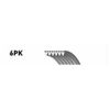 Фото Ремень приводной поликлиновой 6PK831 GATES Gates 6PK831SF Gates