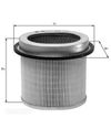 Фото фильтр воздушный MAHLE P-1 Knecht/Mahle LX670 Knecht/Mahle