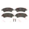 Фото КОЛОДКИ ПЕРЕДНИЕ CITROEN BERLINGO I II  C3  C4 GDB1563 Trw/Lucas GDB1563 Trw/Lucas