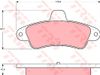 Фото КОЛОДКИ ТОРМОЗНЫЕ FORD MONDEO 1 6 2 0 93 00 ЗАДНИЕ Trw/Lucas GDB4084 Trw/Lucas