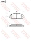 Фото Колодки тормозные дисковые передние Trw GDB7059 Trw/Lucas GDB7059 Trw/Lucas