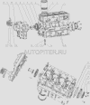 Фото Натяжитель ремня YC4F90-30 (кронштейн) YUCHAI  "Оригинал" Yuchai F31001002441 Yuchai