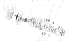 Фото Вкладыши коренные (YC6L280N-52) YUCHAI (12шт) Yuchai L30001005014H Yuchai