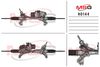 Фото Рулевая рейка с ЭУР новая Honda CR-V 2016- Msg HO144 Msg