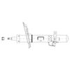 Фото Амортизатор подвески передний левый NISSAN Qashqai 2013 ~ Ctr GY1918G Ctr