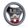 Фото Оплётка руля AVS натуральная кожа (серый) M GL-370M-GR Avs Industrial Co A78668S Avs Industrial Co