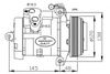 Фото Компрессор кондиционера BMW X5 00-, Nrf 32470 Nrf
