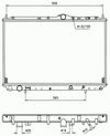 Фото радиатор охлаждения VOLVO S40 95- Nrf 509517 Nrf