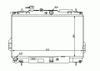 Фото Радиатор системы охлаждения HYUNDAI Matrix 1.6 01- Nrf 53362 Nrf