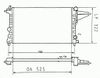 Фото Радиатор системы охлаждения Nrf 58775 Nrf