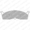 Фото Тормозные колодки к-т, пд CHRYSLER NEON, NEON II  DODGE CARAVAN, INTREPID, NEON  PLYMOUTH NEON, NEON Delphi LP1532 Delphi