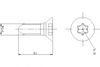 Фото Болт крепления тормозного диска M6x16 Textar TPM0008 Textar