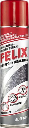 Фото 0,4L ПОЛИРОЛЬ ПЛАСТИКА FELIX Felix 411040007 Felix