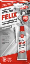 Фото Профессиональный герметик-прокладка FELIX (прозрачный) 32г Felix 411040061 Felix