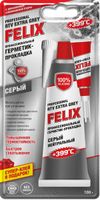 Фото Герметик-прокладка силиконовый серый 100гр Felix 411040110 Felix