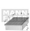 Фото Фильтр воздушный Mann C 38 001 Mann+Hummel C38001 Mann+Hummel