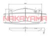 Фото Колодки тормозные дисковые перед.. BMW 1  04 -, 3  05 -, 3 Touring  05 -, 3 купе  06 - Nakayama HP8644NY Nakayama