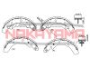 Фото Колодки тормозные барабанные задние DAEWOO MATIZ 0 Nakayama HS7230NY Nakayama