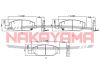 Фото Торм. колодки передние Honda CR-V 2.0 2002- Nakayama P0546NY Nakayama