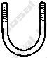 Фото Хомут глушителя 65mm (стремянка) Bosal 250665 Bosal