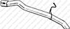 Фото 840-001,  Труба глушителя соединительная Bosal 840001 Bosal