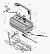 Фото Бак топливный УРАЛ 60л дополнительный (АО АЗ УРАЛ) УралАЗ 3751102002 УралАЗ