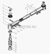 Фото Тяга рулевой трапеции в сборе,поперечная (усил.палец) УралАЗ 5557341405210 УралАЗ