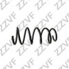 Фото ПРУЖИНА ПЕРЕДНЕЙ ПОДВЕСКИ RENAULT CLIO/SYMBOL (98-08) ZZVF ZV369R ZZVF