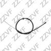 Фото ТРОС СТОЯНОЧНОГО ТОРМОЗА FIAT PANDA (03-12) ZZVF ZVTC039 ZZVF