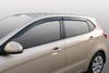 Фото Дефлекторы Kia Rio 12-17Х/Б Voron Glass VoronGlass DEF00244 VoronGlass