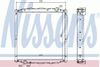 Фото Радиатор системы охлаждения 590x610x58 MAN L 2000 (93gt) дв.D0824 Nissens 62877A Nissens