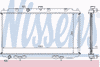 Фото Радиатор системы охлаждения NISSAN: ALMERA II (N16) 1.5 DCI 00-, ALMERA II HATCHBACK (N16) 1.5 DCI 00- Nissens 67350A Nissens