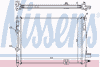 Фото Радиатор системы охлаждения NISSAN: QASHQAI (J10, JJ10) 1.5 DCI 07- Nissens 67360 Nissens