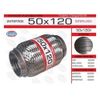 Фото Гофра глушителя трехслойная "inner braid" 50-120  CBD301.016 CBD 50120 CBD