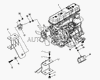 Фото Кронштейн двигателя правый BAW 1044 BP10441017010 Baw BP10441017010 Baw