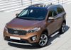 Фото Порог-площадка Silver F180AL + комплект крепежа_,_ Kia Sorento Prime 2015- Rival F180AL28033 Rival