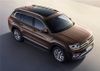 Фото Порог-площадка "Black" F193ALB + комплект крепежа Volkswagen Teramont 2018-2025 Rival F193ALB58051 Rival