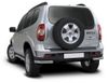 Фото Защита заднего бампера d57угол.+комп.креп.RIVAL Chevrolet Niva2009 Rival R1004012 Rival