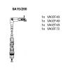 Фото Комплект высоковольтных проводов Bremi 9A1 5200 Bremi 9A15200 Bremi