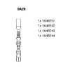 Фото Комплект высоковольтных проводов Bremi 9A29 Bremi 9A29 Bremi