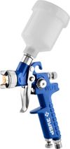 Фото ЗУБР PRO 150, 0.8 мм, пневматический краскопульт с верхним бачком, Профессионал (06454-0.8) Зубр 0645408 Зубр